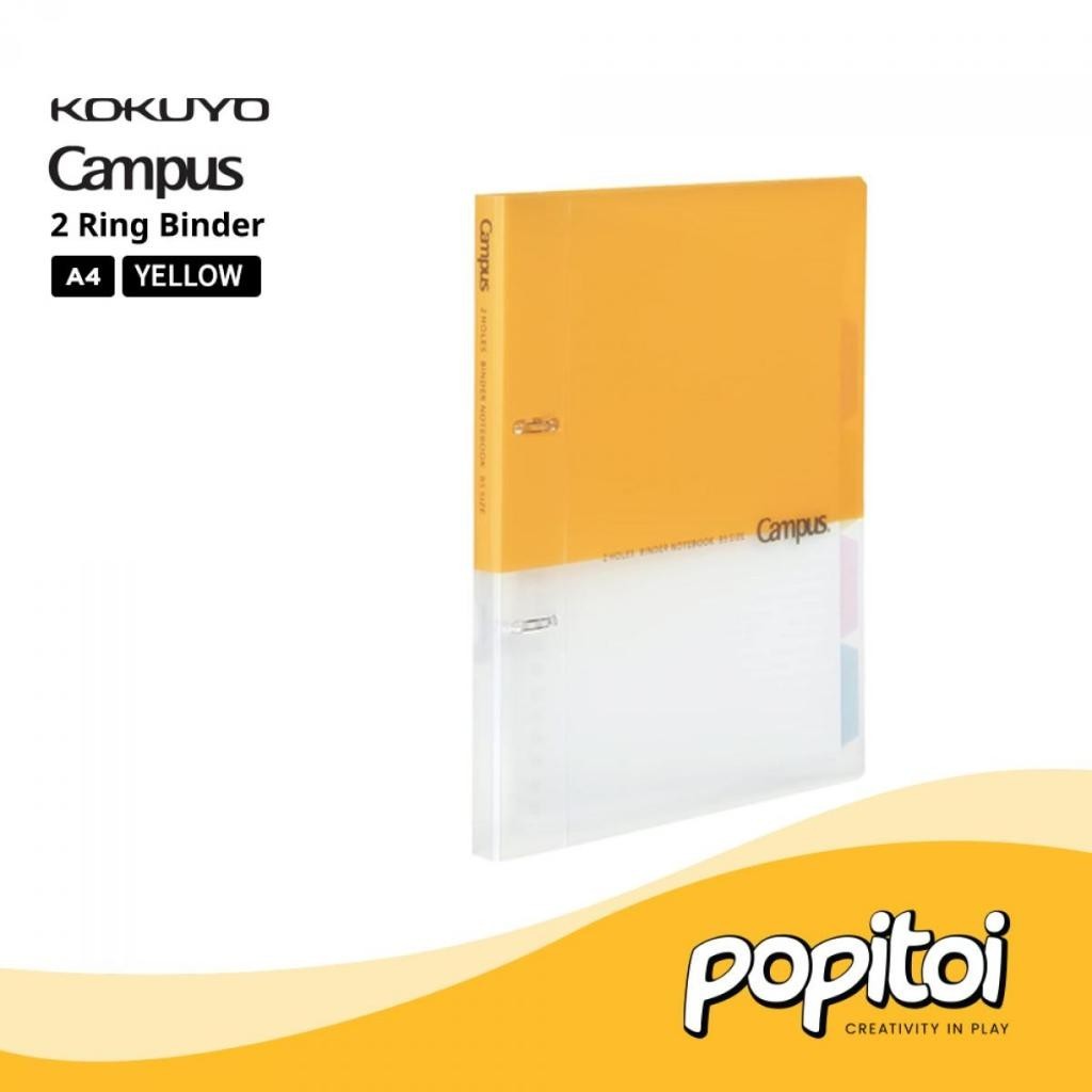 

Kokuyo Campus 2-Ring Binder Notebook Loose Leaf File Folder A4 B5