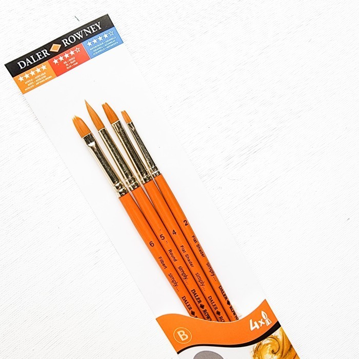 

Terlaris Kuas Lukis Daler Rowney Gold Taklon Synthetic Brush Sets Promo Terbaru