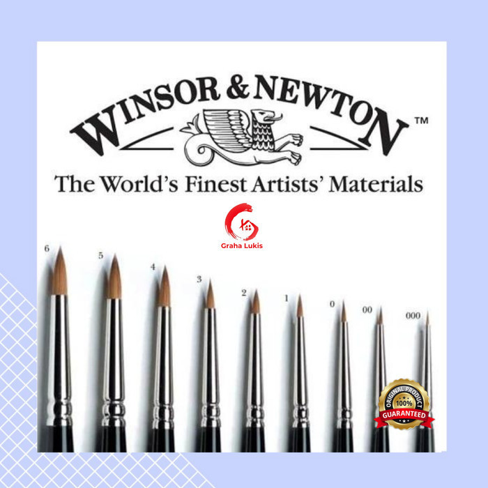 

Terlaris Winsor & Newton Sable Brush Series 7 Miniature Promo Terbaru