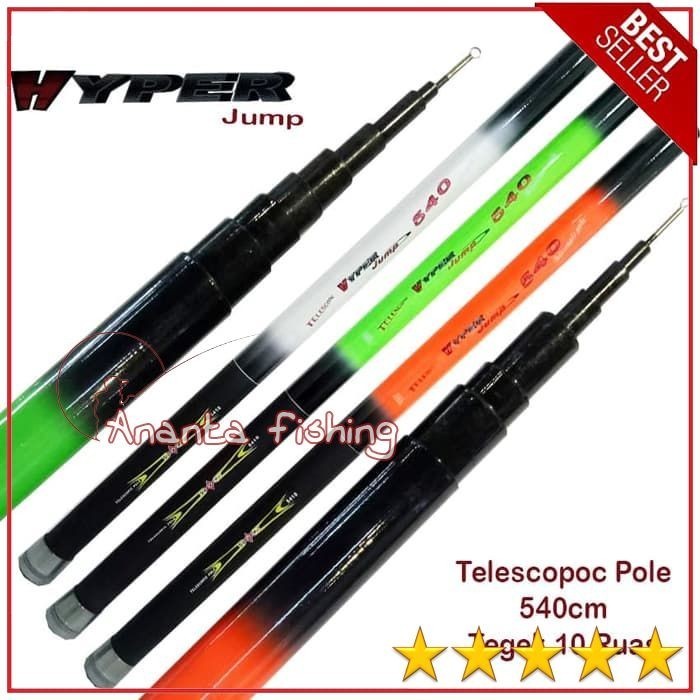 Road Joran Tegek Gagang Pancing Ikan Laut Fiber Ruas Sambungan