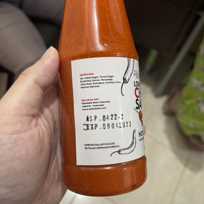 

Allaire Keto Chili & Tomato Sauce - Saus Tomat & Sambal Sugar Free