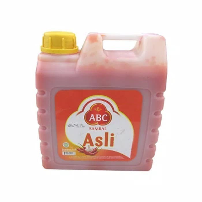 

ABC CHILI SAUCE Dirigen - ABC SAOS SAMBAL 5,5KG - ABC JERIGEN GALON