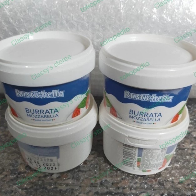 

rustichella burrata mozarella 100 gr/keju -fo1