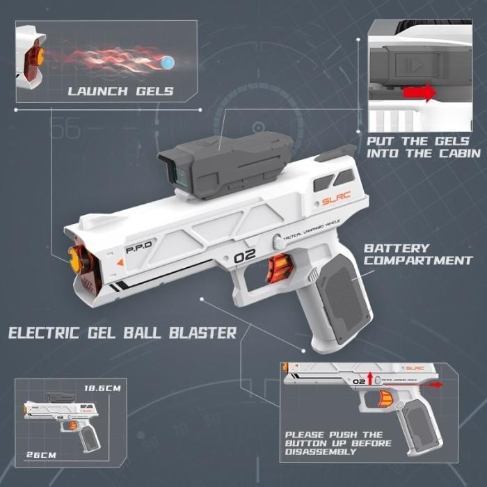 MAINAN ANAK RC SHOOTER SULONG CAR, BISA JADI MOBIL DAN TEMBAKAN