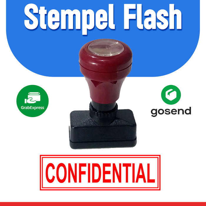 

Stempel Confidential Warna Otomatis Flash