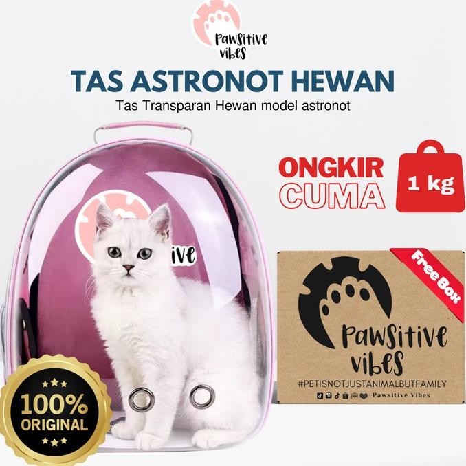 Tas Astronot XTRA Jaring |Tas Astronot Kucing Anjing | Pet Cargo Murah