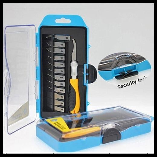 

DISKON ERGONOMIC CUTTER SET EXCHANGEABLE ENGRAVING GRAFIR UKIR KAYU PAPER CUT !!