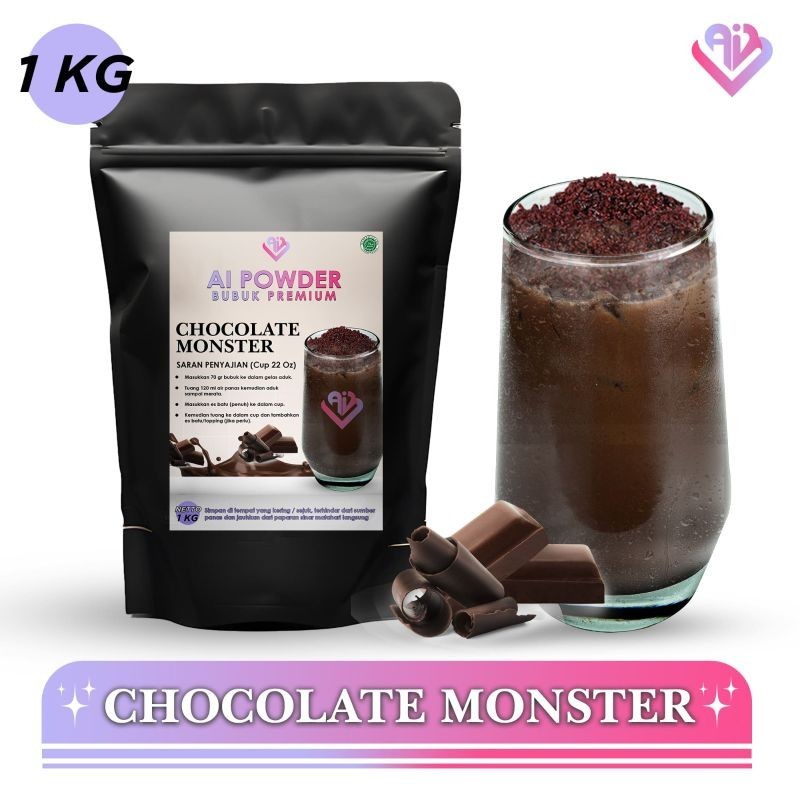 

Chocolate Monster Bubuk Minuman Premium The Best Instan 1Kg