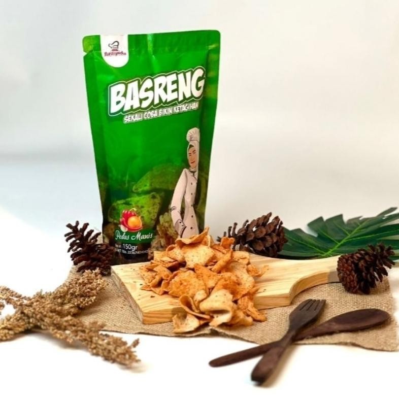 

Cuci Gudang Basreng Pedas Manis 150 gram