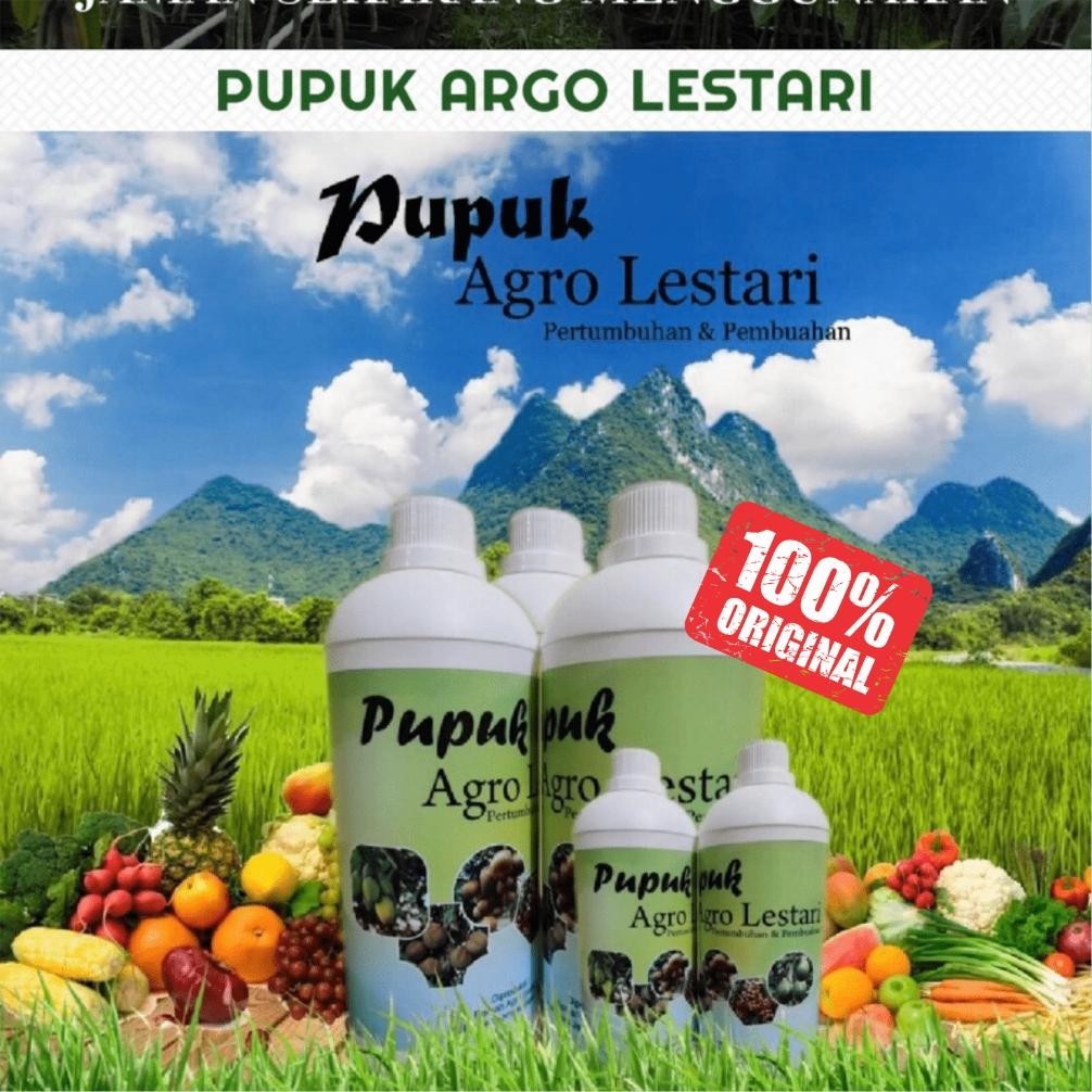 Terbaru PUPUK AGRO LESTARI PUPUK PENYUBUR PERANGSANG DAN PELEBAT BUAH 1 LITER ORIGINAL ASLI