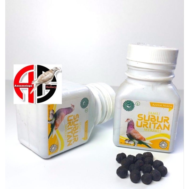 JAMU SUBUR URITAN MERPATI ISI 150 BUTIR