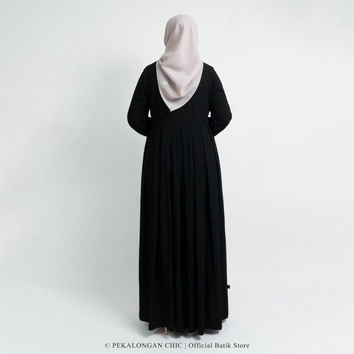 SALE TEBAL GAMIS HITAM POLOS RAYON KATUN DEPAN TWILL FLOY ORI GAMIS GAMIS R