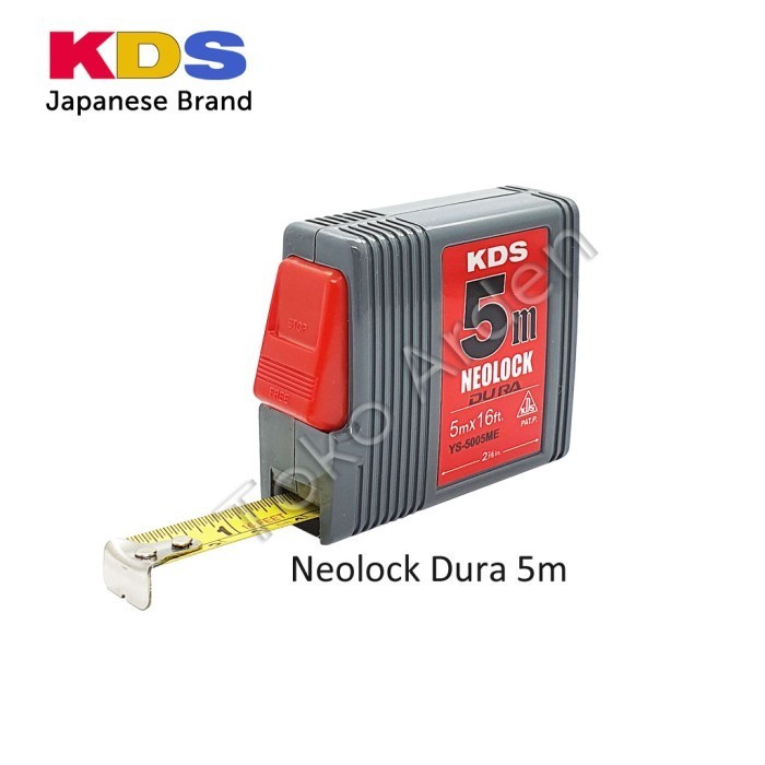 Meteran KDS Neolock Dura 5m / KDS MEASURING TAPE