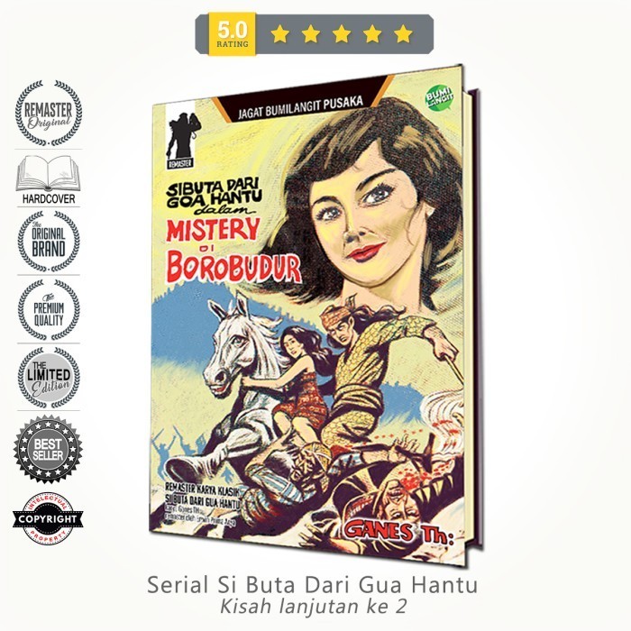 

Bumilangit Komik Sibuta Dari Gua Hantu (Remaster Hc) Misteri Borobudur