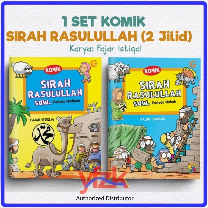 

Komik Sirah Rasulullah Set Buku Anak Islam Kisah Sejarah Nabi Muhamad