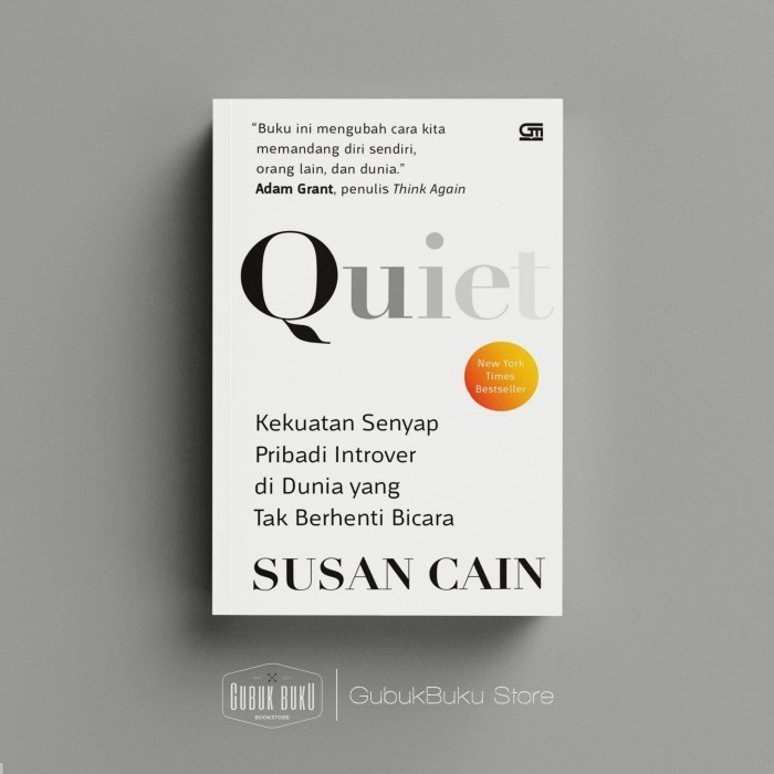 Buku Quiet - Susan Cain (Original) Original Dan Terpercaya