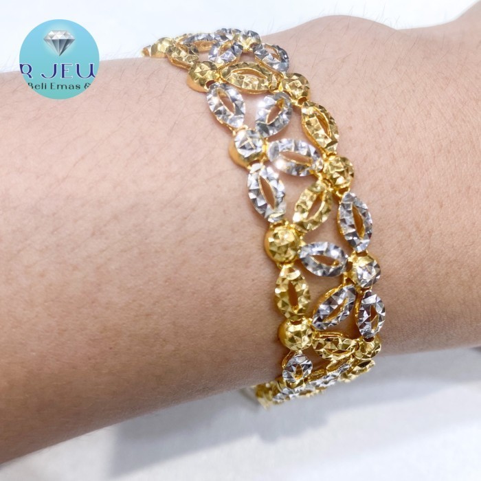 GELANG EMAS DUBAI 22K 916