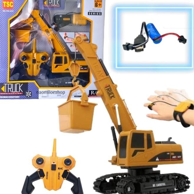 RC CRANE ALAT BERAT MAINAN MOBIL REMOTE CONTROL TRUCK CONSTRUCTION  | TESANI