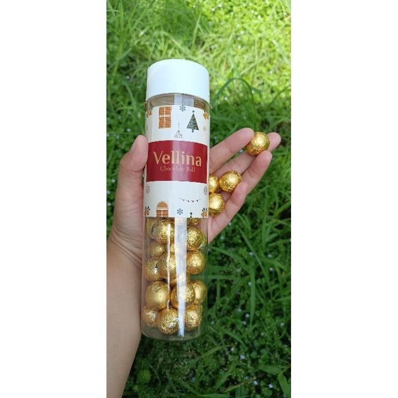 

PROMO MURAH karton - Coklat ball lebaran hampers vellina gold loreng velina