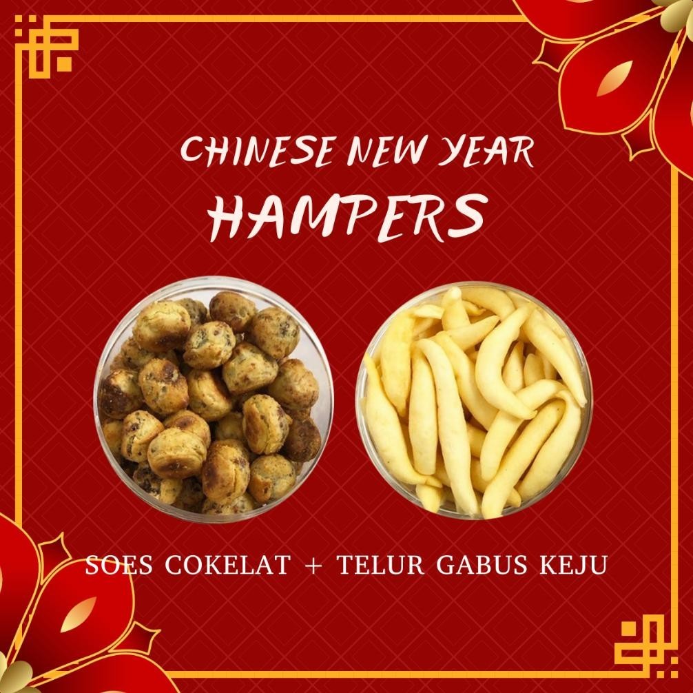 

PROMO MURAH [DELISH SNACKS] CNY Hampers isi 2 toples (M) / Bingkisan Parsel Parcel Chinese New Year / Gift Box Makanan Spesial Imlek / Sincia Gift Tahun Baru Imlek 2024