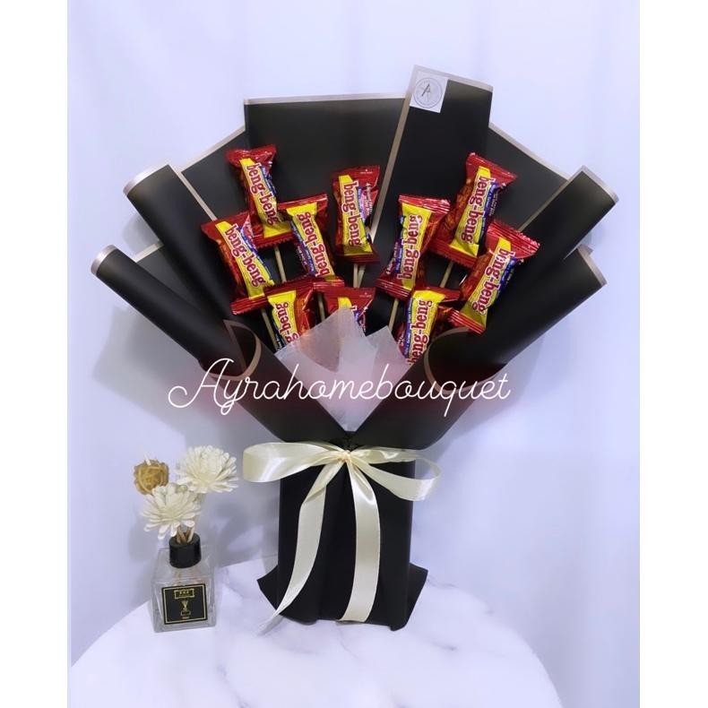 

PROMO MURAH [SHAREIT] Bucket Buket Snack Coklat Beng Beng Share IT Mini 10Pcs Hadiah Kado Valentine Wisuda Ulang Tahun Murah