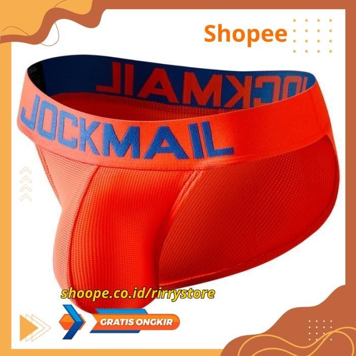 JOCKMAIL TANGA SPORTS BRIEF 4 WARNA      / JOCKMAIL TANGA SPORTS BRIEF 4 WARNA PRODUK KUALITAS BERKE