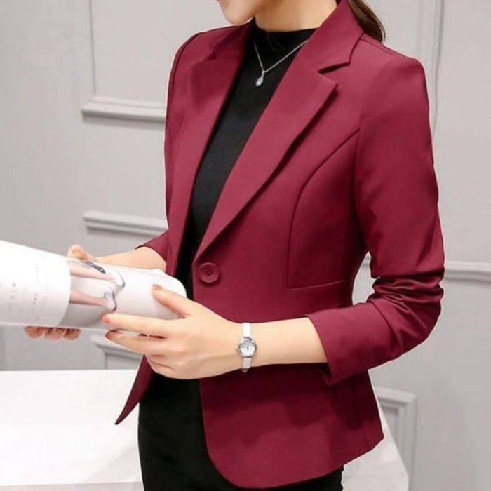READY BLAZER WANITA KOREA / BLAZER WANITA PUTIH