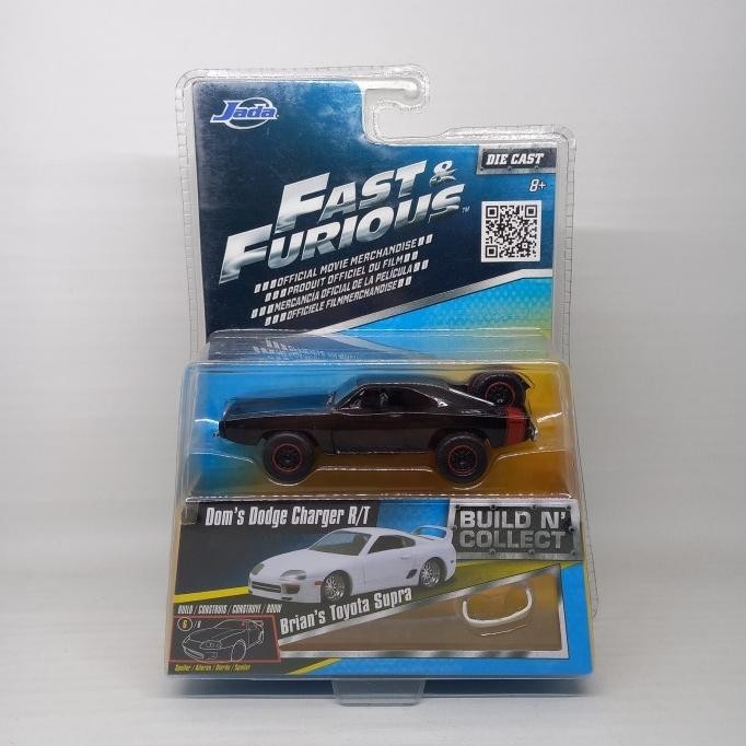 Jada Fast Furious Dom Dodge Charger Black Original Jada