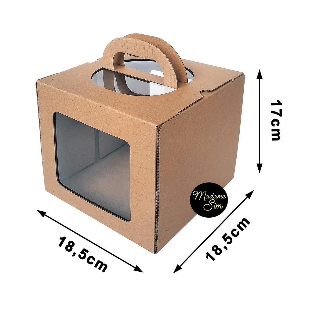 

Produk Trend KOTAK KUE - CAKE BOX - DUS BOLU 18x18x17 - MS-T (ISI : 10 PCS)