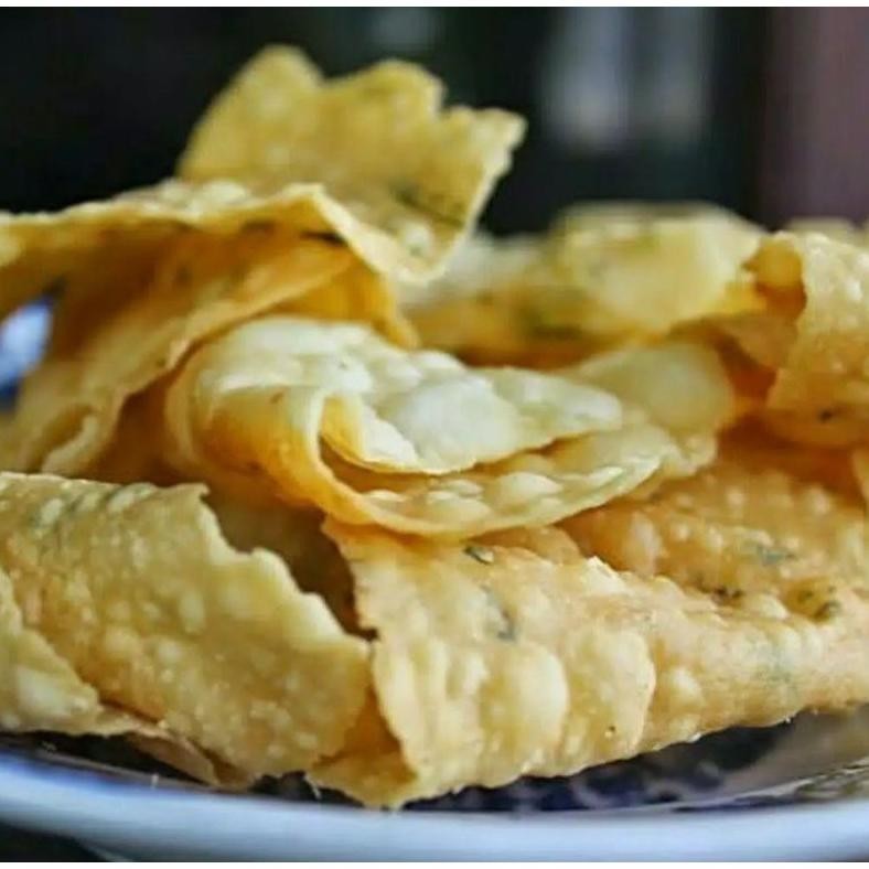 

Murah KERIPIK BAWANG 250gr / KERIPIK PANGSIT / KERIPIK BAWANG