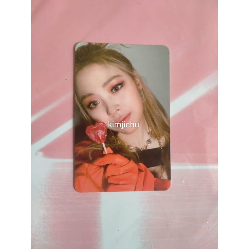Photocard Ryujin guess who