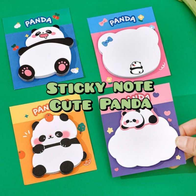 

Sticky Note / Memo Tempel Cute Panda