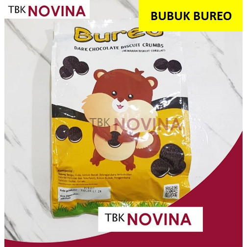 

BUREO RED VELVET / COOKIES CRUMB / BUBUK BISKUIT CRUMB COOKIES HALUS KASAR