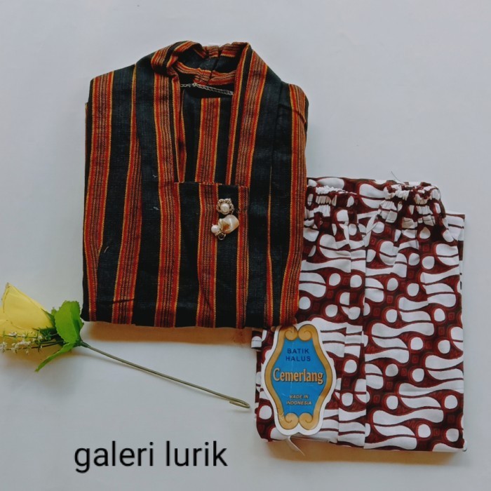 Setelan Kebaya Anak Perempuan Pakaian Adat Jawa Anak