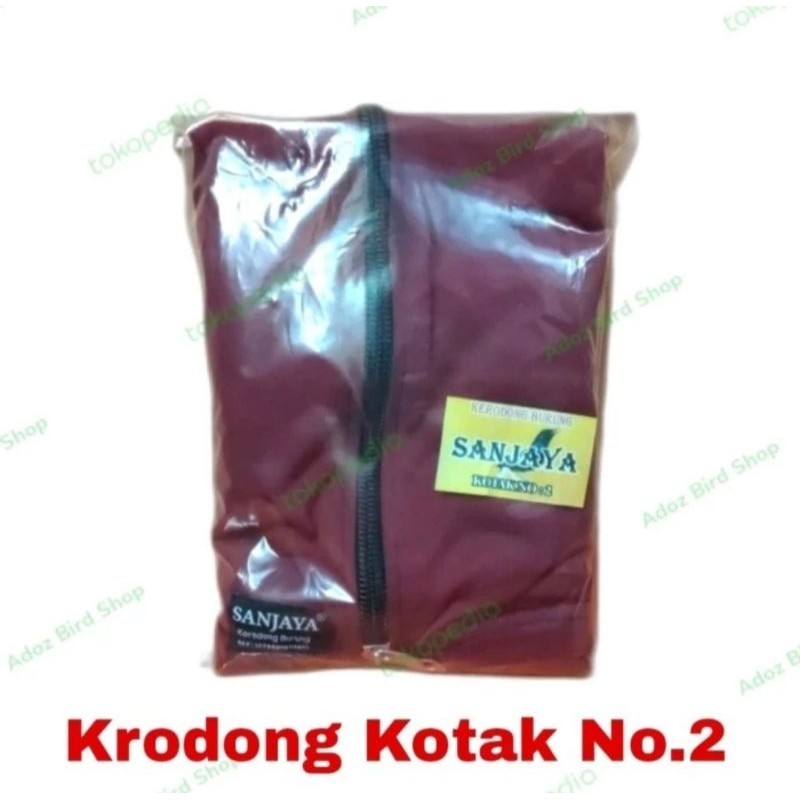Krodong Tebal Kain Penutup Sangkar Kandang Kotak No.2