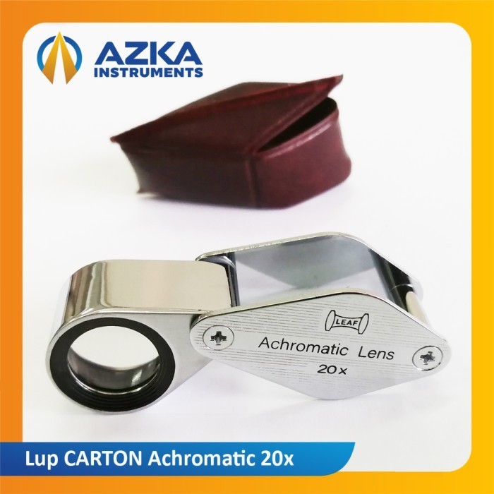 

Terlaris Kaca Pembesar / Hand Lens / Loupe / Lup Geologi Carton Achromatic 20X Promo Terbaru