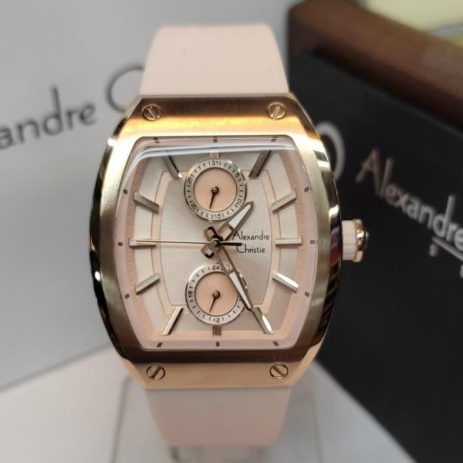 Jam Tangan Analog Wanita Alexandre Christie Ac 2944 BF Solid