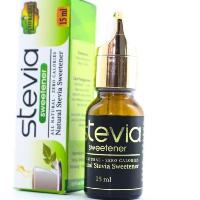 

Stefia Gula Cair /Stevia Pemanis Alami Nol Kalori Original Asli TD