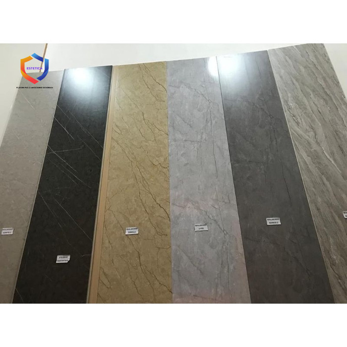 llboard PVC / Dinding PVC Motif Marmer Panjang 2,9 Meter per lembar