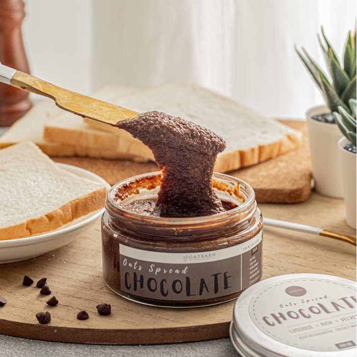 

Oatbarn Oats Spread Chocolate Selai Oat Coklat 200 Gr