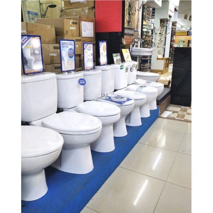 Closet Kloset Toilet Duduk Toto Cw420J Sw420Jp / Cw 420 J Sw Jp Tc505W