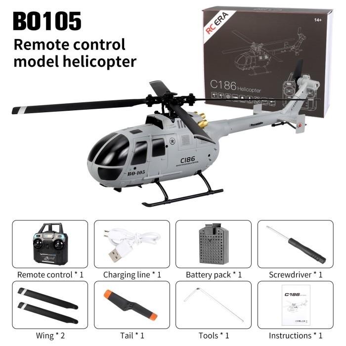 Rc Helicopter Helikopter Era C186 Pro B0105 2.4Ghz 4 Channel Rtf