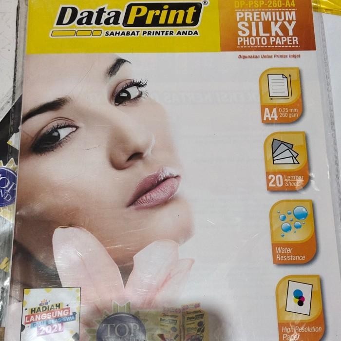 

Kertas Photo Silky / Doff A4 260Gr