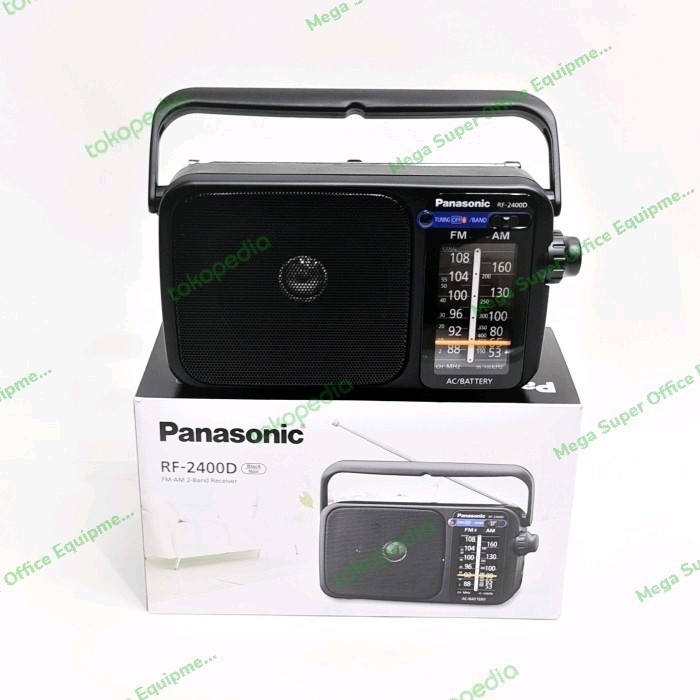 Radio Listrik 2Band Fm/Am Rf-2400D Radio Rf-2400