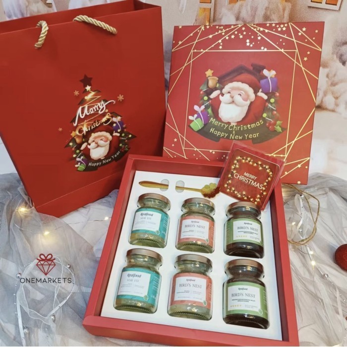 

Ready Christmas Hampers / Kado Natal / Gift Hadiah Natal Walet Realfood