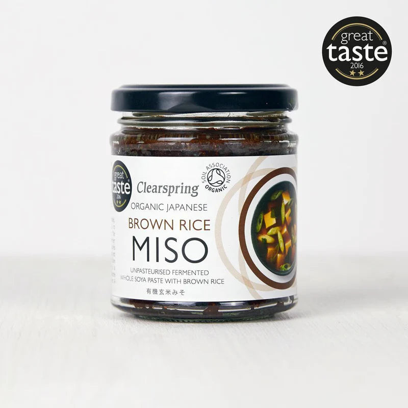 

Clearspring Organic Japanese Brown Rice Miso Jar (Unpasteurised) 150 g