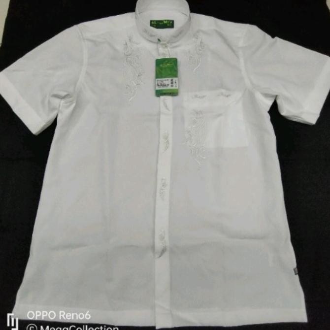 Baju Koko Almia Lengan Pendek-Koko Almia 100 % Original Fashion Pria