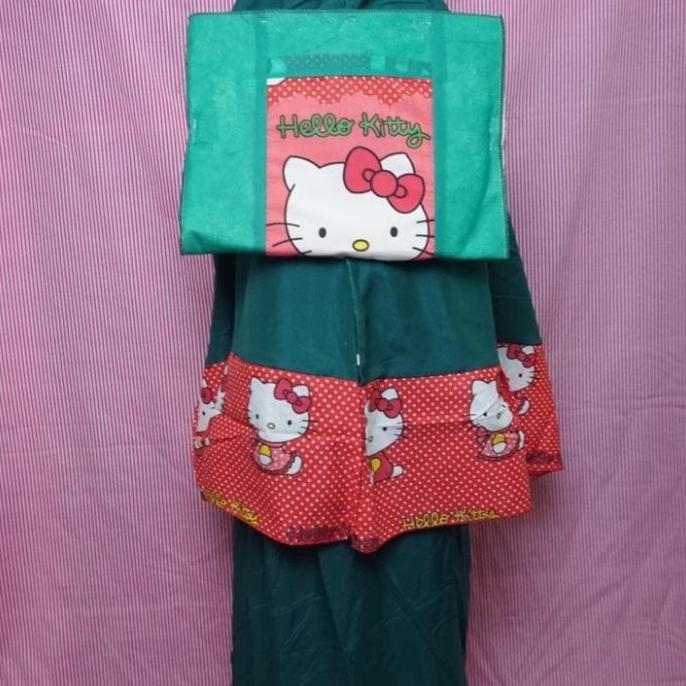 {POY} mukena anak-mukena HELLO KITTY-mukena bali-mukena anak anak-karakter