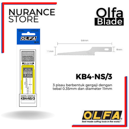 

Terbaru Refill Blade Olfa Kb4-Ns/3 Promo Terlaris