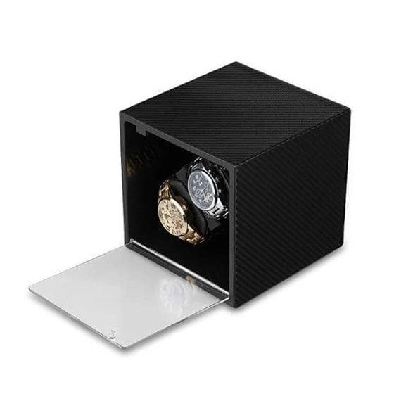 WATCH WINDER JA1521CFL - WATCH BOXES WINDER SINGLE LEATHER WATCH BOX